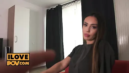 Arousing Strip Poker with Sexy Jessi Q