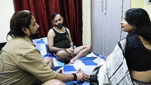 A STORY OF INDIAN DESI SEXY BHABI FUCKED WITH HER TENENT TWO BOYS