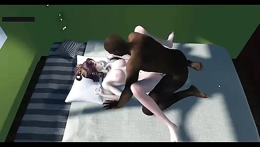 Cyber Goddess with Forbidden Curves- 3D Animation Hentai