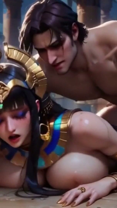 Cleopatra fucked by an Egyptian God | Clip 2