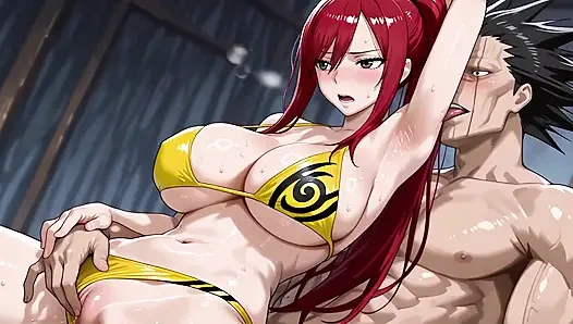 Kenpachi (ağartıcı) x Erza (FT)