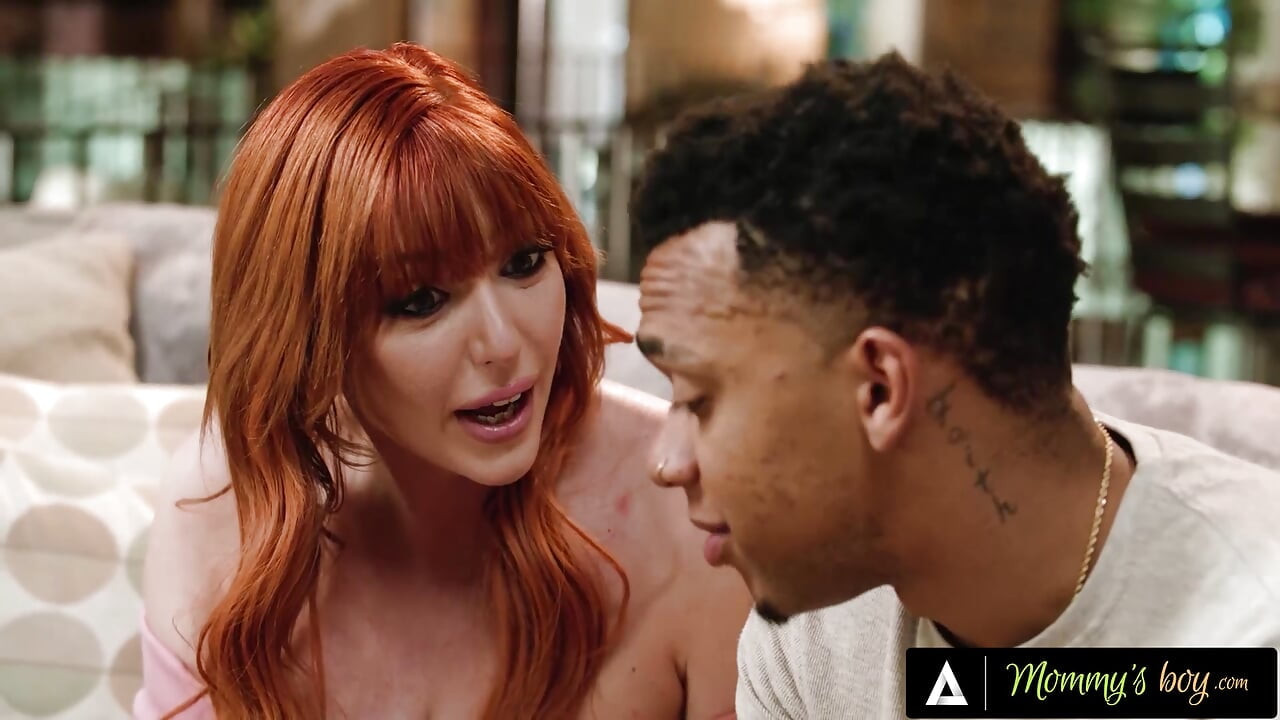 MOMMY'S BOY - Big Tits Stepmom Lauren Phillips Gives Hardcore Interracial Fuck To Thoughtful Stepson