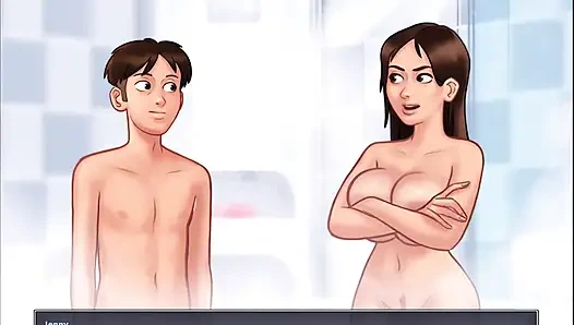 Summertime saga: Jenny finally fucked me on webcam