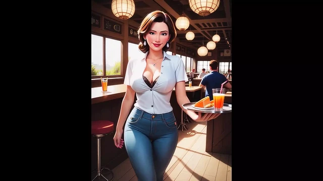 MILF Relaxing After Work