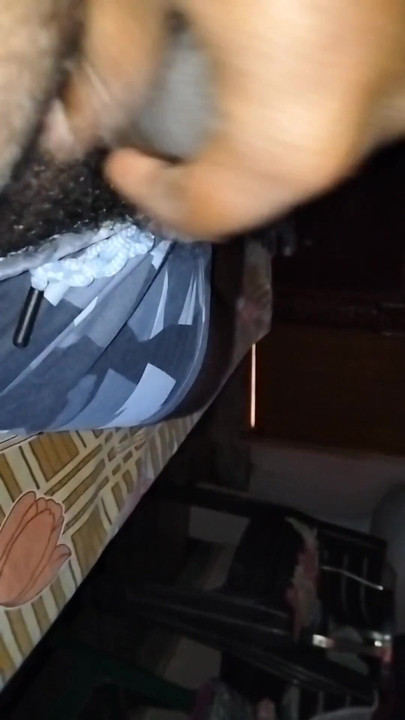Jaw-dropping moment from "Horny Indian guy masturbation lonely big cock"