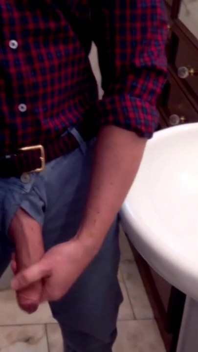 Captivating moment from "Stroking my big uncut veiny cock while I talk until it gets really hard and explodes in a massive"