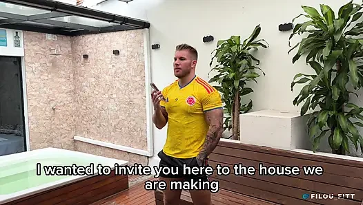 Dominating And Destroying The Ass Of The Hot Colombian Delivery Girl! Sarah Taylor And FilouFitt