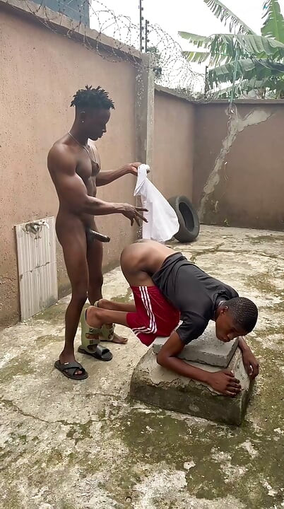 Outdoor Stepson Ass Hunting Fuck