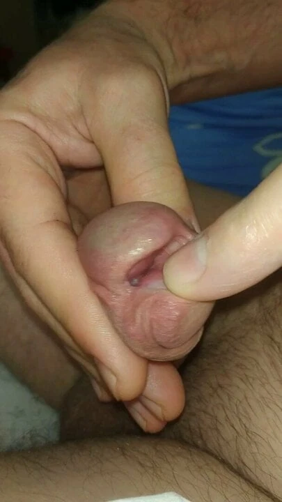 Finger fucking my urethra