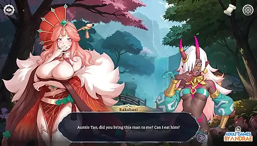 EP2: Гаремская фантазия, геймплей - красивые госпожи в имперском гареме