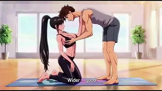 Stiefmutters private yoga-Anleitung wird extrem heiß und tabu 3D Anime