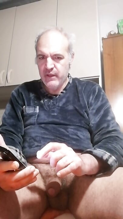 Je moet mijn harde lul likken, toch!