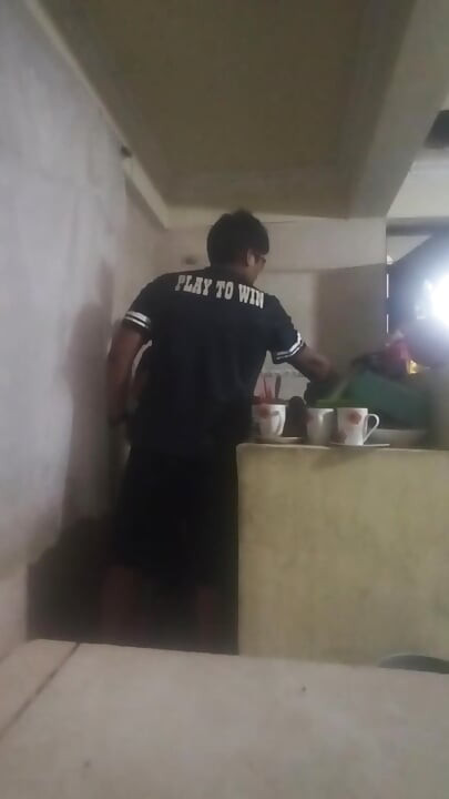 Maid Fucked in the Kitchen (my Wife Almost Found Us Out)