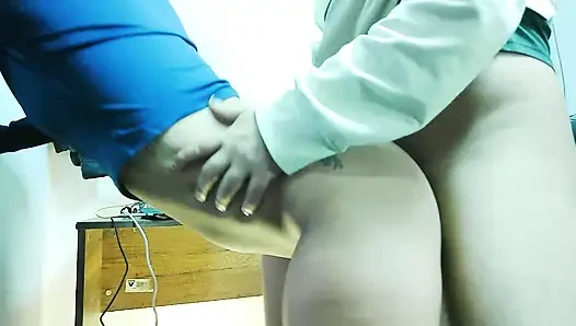 Cousin fucks me on the table