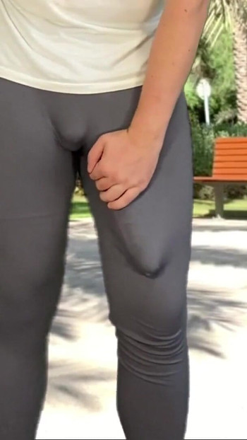 Spectacular moment from "Huge cock public teasing and risky cumshot"