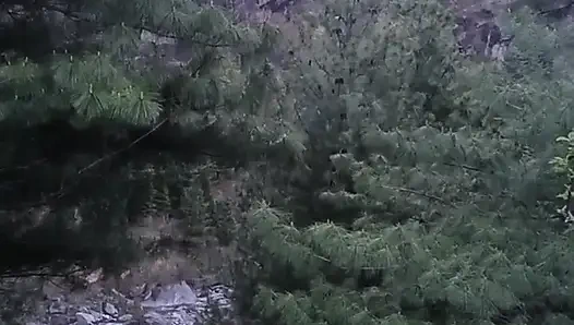 Bagian 2 - seks luar ruangan desi dengan gadis asing di hutan.