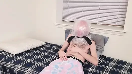 Çoklu katmanlı plastik torba nefes oyunu
