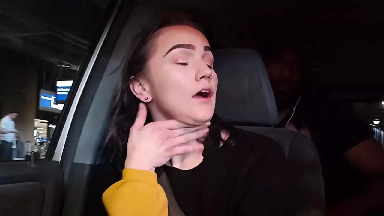 Naughty Gisele ambushed by interracial pounding and creampie