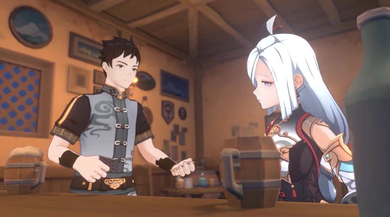 Shenhe loses a bet and is forced to suck the Innkeeper's cock || Genshin Impact