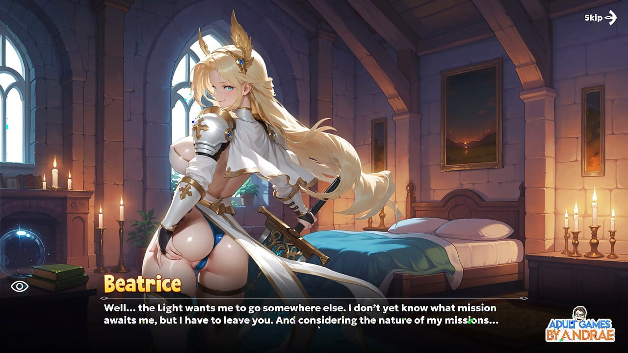 Isekai: Waifu Overlord Gameplay Part 15 - 3 H-Scene Beatrice Terbuka