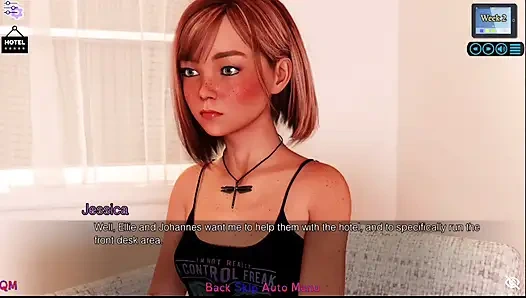 Sunshine love #16: johannes melihat ashley saat dia pergi untuk dudukin kontol