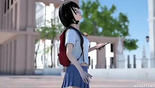 Kampus hentai seks episode 1 - creampie hentai tanpa sensor! Semua orang menonton!
