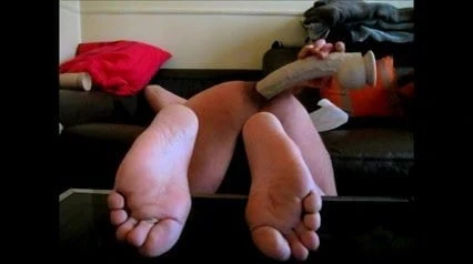 Giant dildo in my ass 3