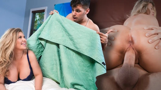 MyPervyFamily - Thicc MILF Gives Stepson the BEST Head! - Andie Anderson