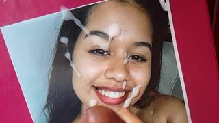 19 year old Latina Laura Cum Tribute (Slow Motion)