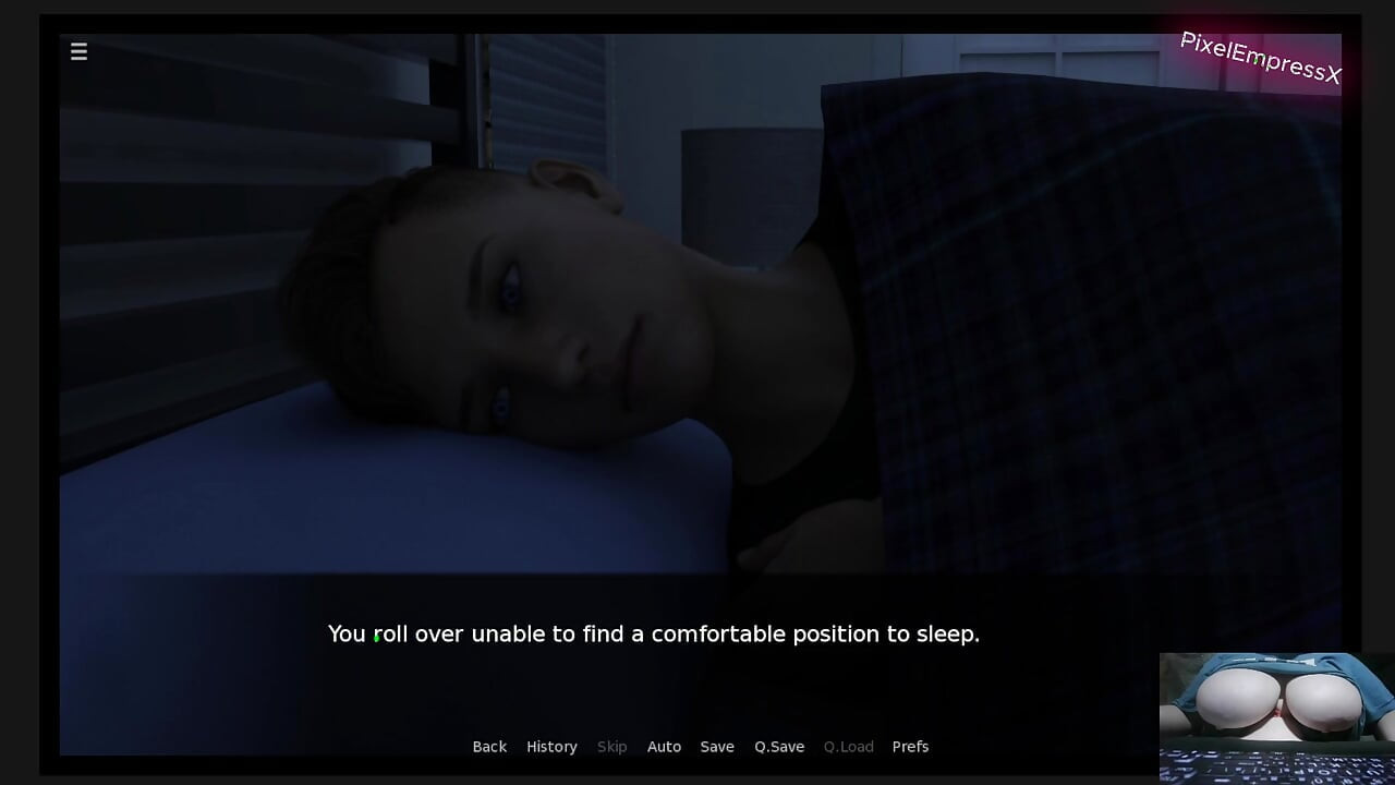 Un agresivo futa hermanastra, parte 1, juego hentai 3d
