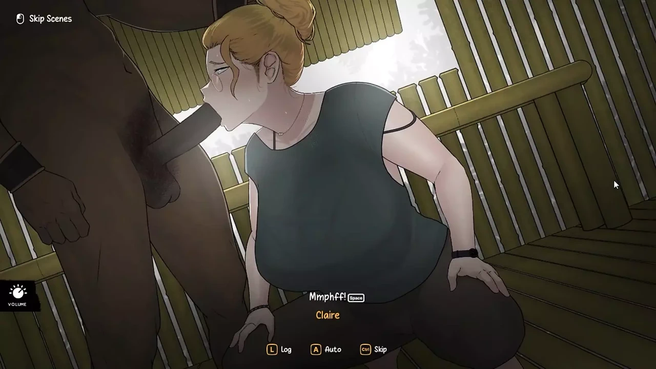 Hot Interracial Cuckolding Hentai Game- Blowjob and Sex