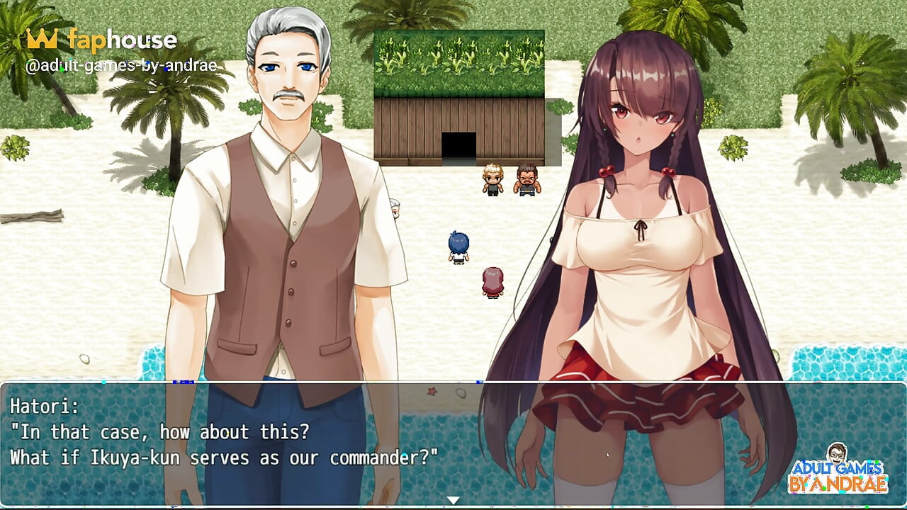 Island Ntr Survival Ss Gameplay Part 1 - 1 Woman and 5 Men in an Island