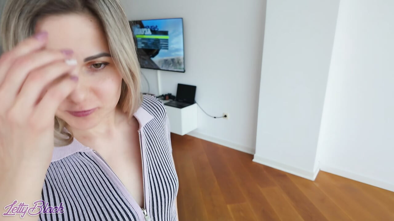 Stepsister Begged To Be Fucked Hard - POV