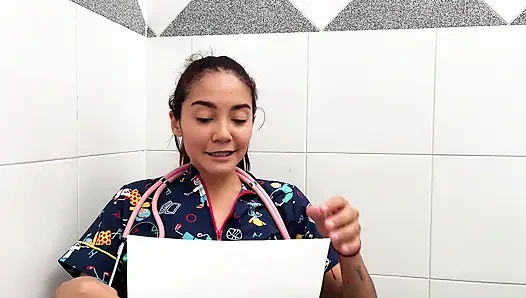 Fake doctor seduces me in the middle of pregnancy and we end up fucking