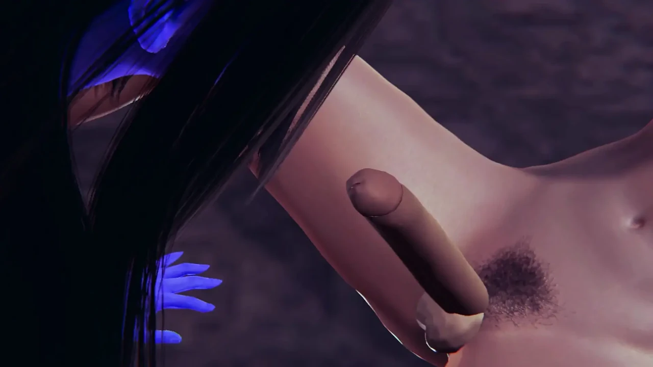 sadako (The Hoop) Has Sex With A Guy - 3D FULL ANIMATION 