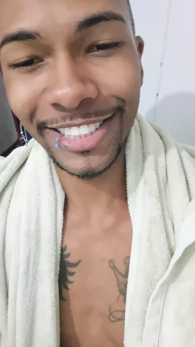 boy taking a nice bath