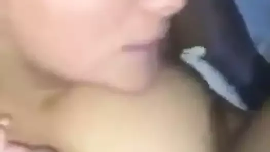 Latina begs more please delicious after dinner black cock