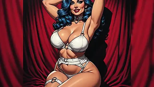 Pin-up-schätzchen-kunst