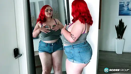 Lily Raine: büyüleyici bir kızıl saçlının olgun rafı