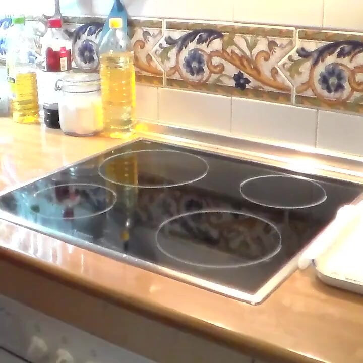 John is peeing it all on the stove