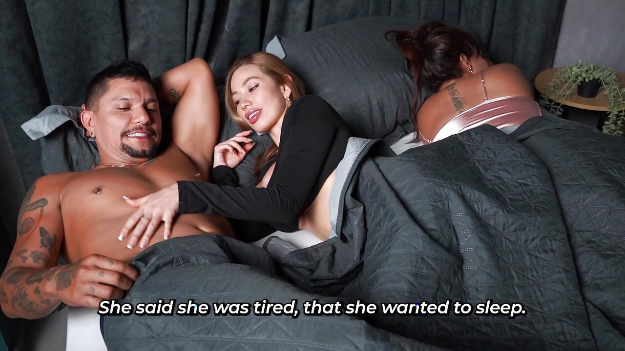 Big-breasted woman enjoys being fucked by her best friend's husband