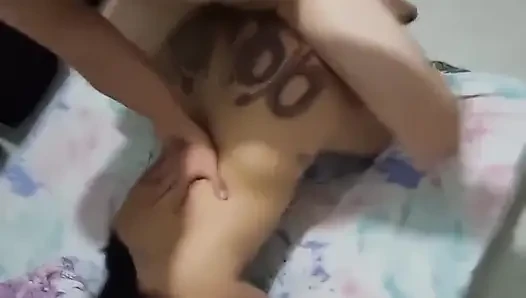 Culo Tatuado Sin Condon