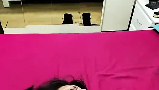 Ich finde heraus, dass jemand, meine ehefrau und ich, gesichtsbesamung machen
