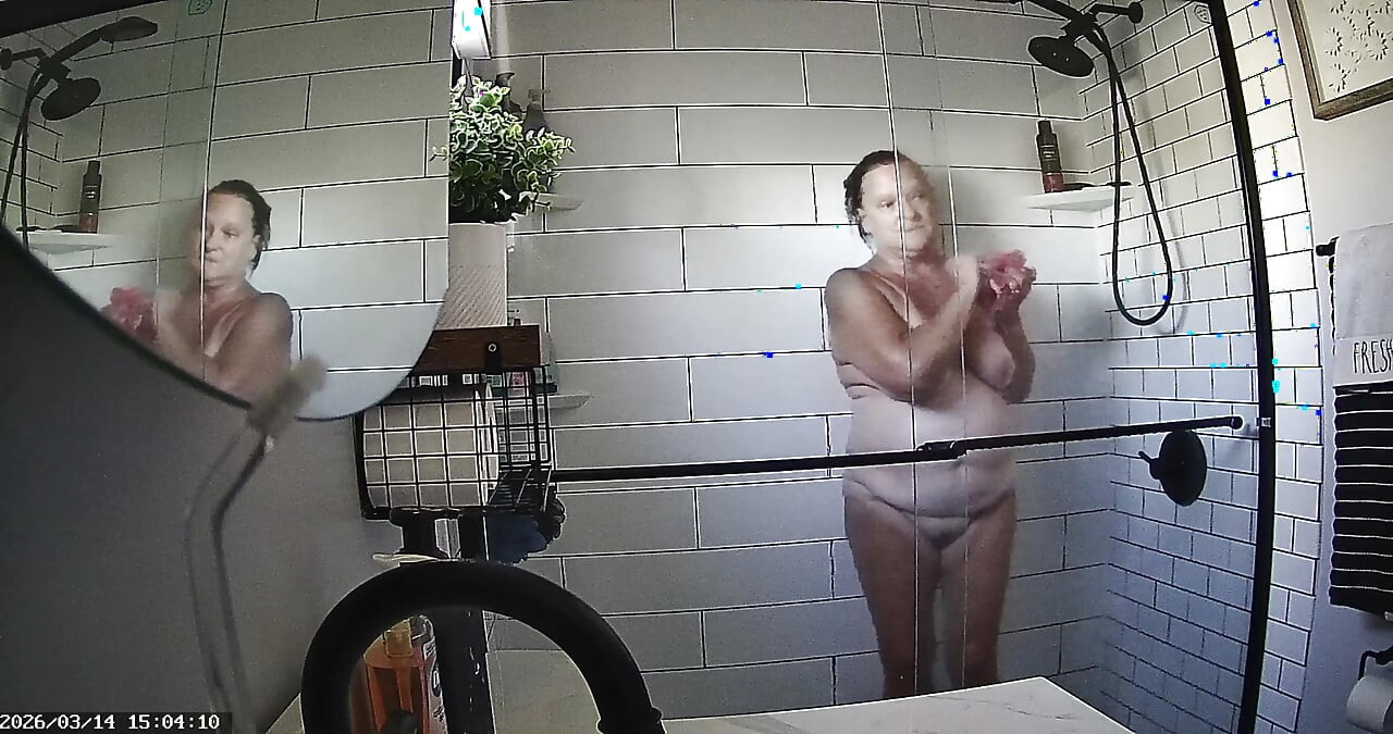 Mrs. Joanne Tanner a Real Public Schoolteacher Captured in the Shower 03-14-2026