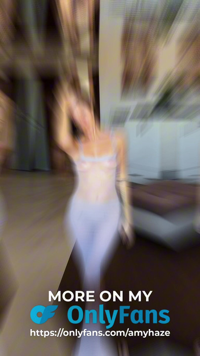 Naked Babe Flaunts Her Juicy Ass Before Slipping Into Sheer Dress