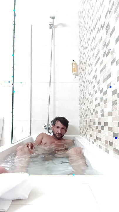 I Went to Take a Shower and Made a Video for My Followers.