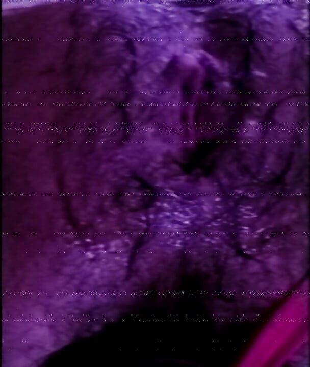 Pulsating orgasm and hole leaking lube after huge dildo session