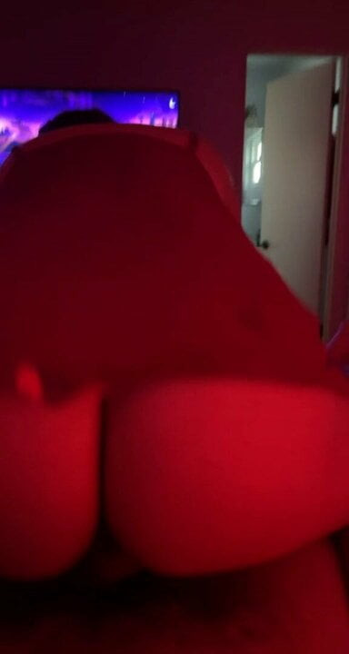 Bouncing on cock