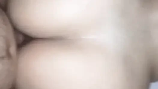 Desi Pakistani girl beautiful view of her ass during romance