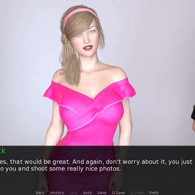 Dusklight manor: sexy model on a photo shot ep 12